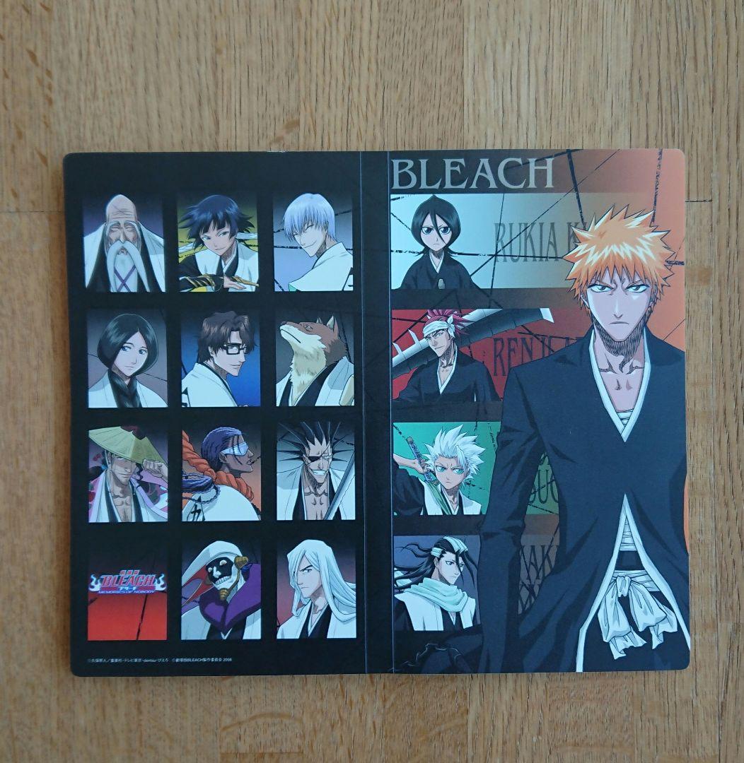 【レア】BLEACH チケットネームカードフォルダー 黒崎一護 朽木白哉 にふぉるめーしょん BLEACHシールウエハース vol.1 BL1-36 黒崎一護