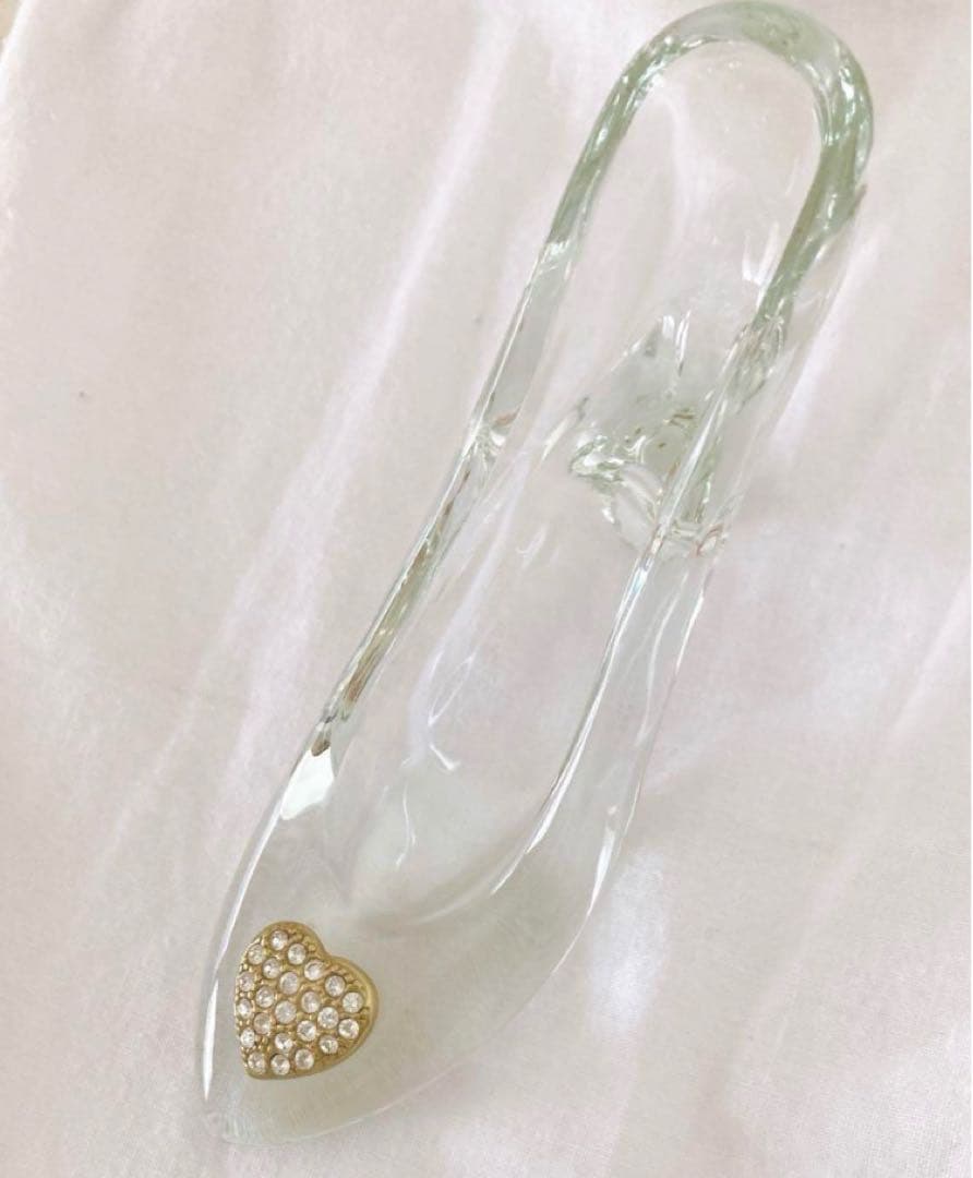 ディズニー　Disney アメリカ購入　インテリア雑貨　シンデレラ　ガラスの靴 SWAROVSKI（スワロフスキー） ディズニーストア500個限定品