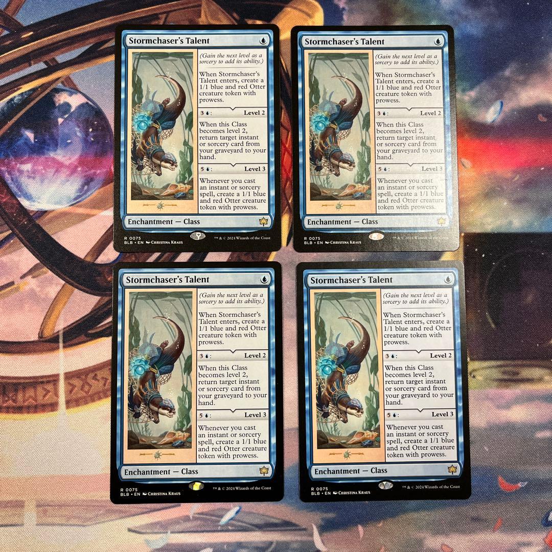 嵐追いの才能/Stormchaser's Talent 英語 MTG 嵐追いの才能 (Stormchaser's Talent) · Bloomburrow (BLB) #75