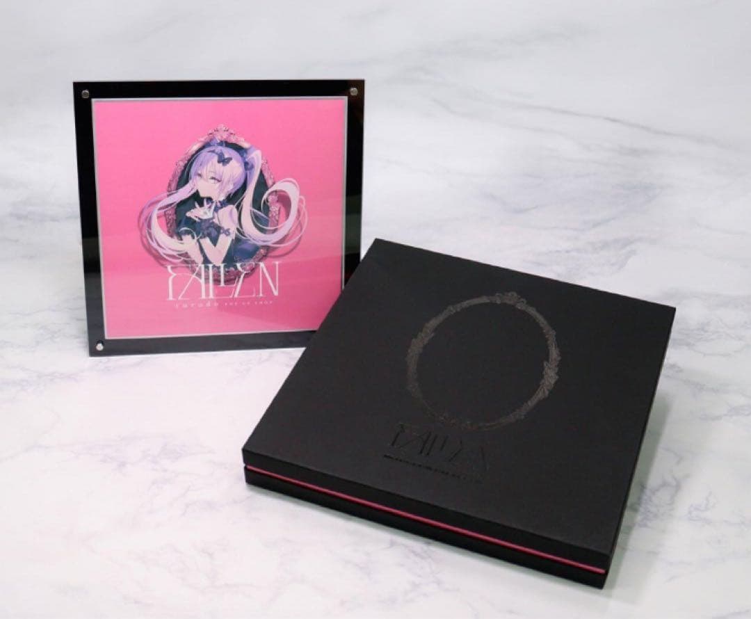 ディスプレイボード付きrurudo直筆サイン色紙 受注生産】ディスプレイボード付きrurudo直筆サイン色紙 - “FALLEN