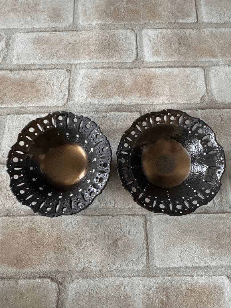 みかガマ　小鉢　2コセット 陶工房 みかガマ ＊ のぐちみか