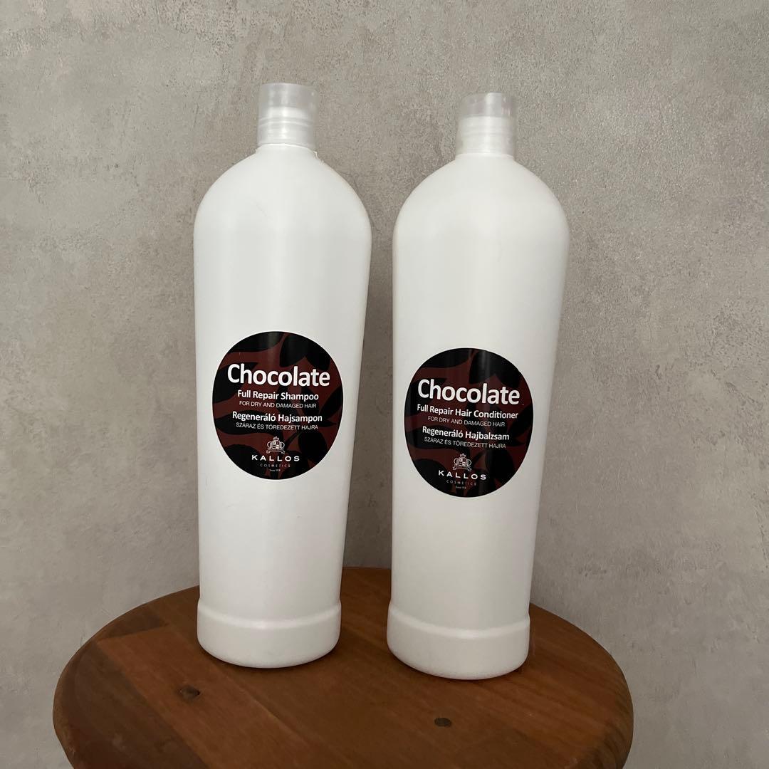 シャンプー＆コンディショナー 1000ml ハンガリー　チョコレートの香り ハホニコハッピーライフ / チョコレ シャンプー／トリートメントの公式