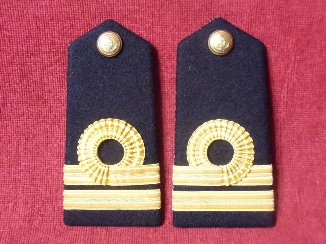 Ｌラトビア第一共和国軍＊海軍＊肩章 筒型肩章