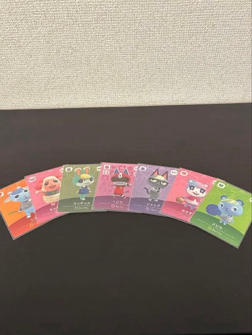 あつ森　amiibo ジャック　1ごう　ミッチェル　みすず　ちゃちゃまる　スピカ ✩⃛どうぶつの森 amiiboカード ちゃちゃまる みすず ジャック