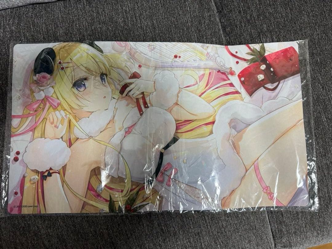 ホロライブ 角巻わため 1周年記念 ラバーマット 新品 🎉角巻わため 活動6周年記念グッズ🎉 ◇めぇ探偵ラバーマット ◇わため