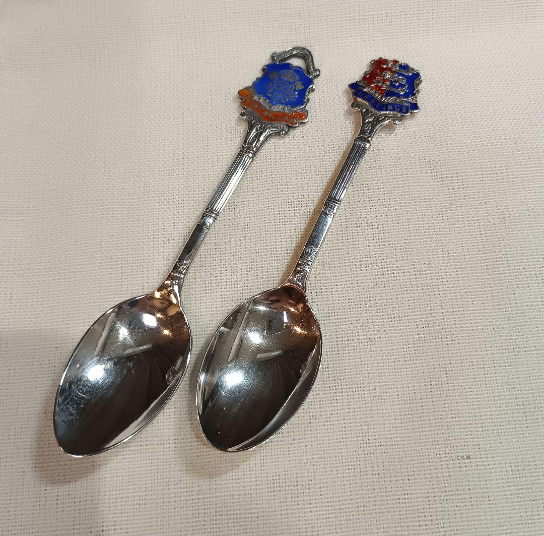 シルバー925　英国 スターリングシルバー スプーン2本セット　スーベニア 2026年最新】スターリングシルバー スプーンの人気アイテム - メルカリ