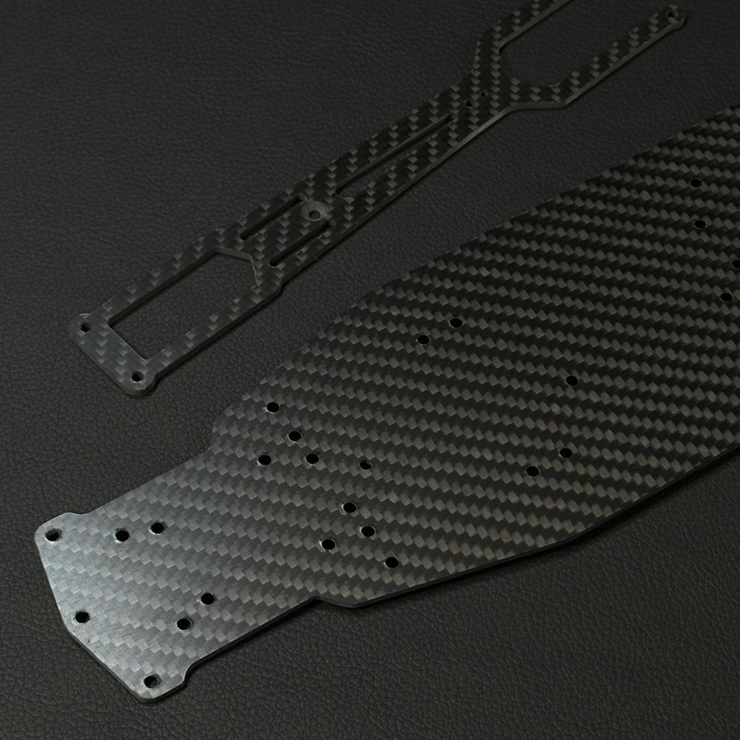 特注品 ヨコモ RD2.0 カーボンシャーシ 2.0mm + アッパ m1518