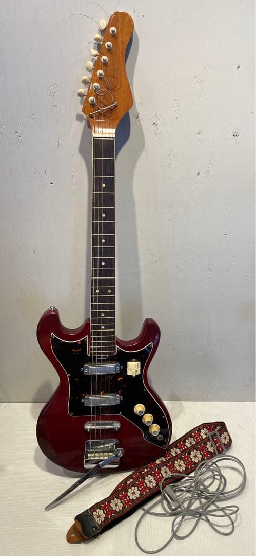 エレキギター　楽器　趣味　機材　コレクション　インテリア　一点もの　年代物 ミニチュア ミニチュア家具 エレキギター ランディV 黒 ミニチュア楽器