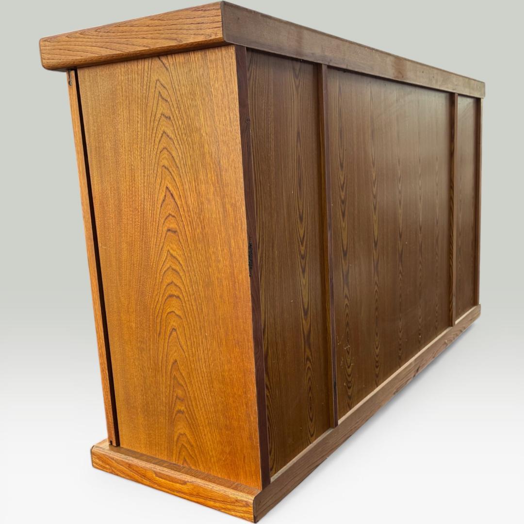 十万石印 木製 下駄箱 靴箱 和風 昭和 レトロ アンティーク その2