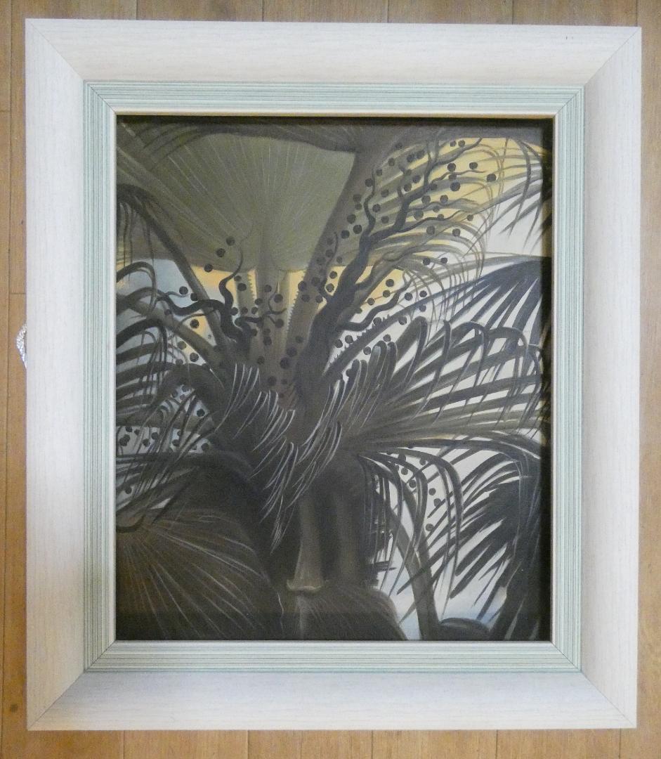 油彩画 田中一村 「 奄美の杜」サイン F8 額装済み 肉筆手描き 油彩画 田中一村 「 奄美の杜」サイン F8 額装済み 肉筆手描き - メルカリ