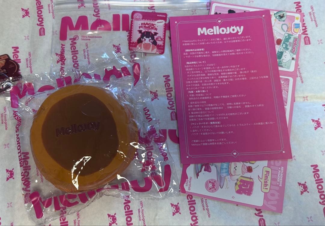 mellojoy スクイーズ　スフレ　チョコ り*ち様 【即購入可〇】Mellojoy メロジョイ スクイーズ スフレ チョコ