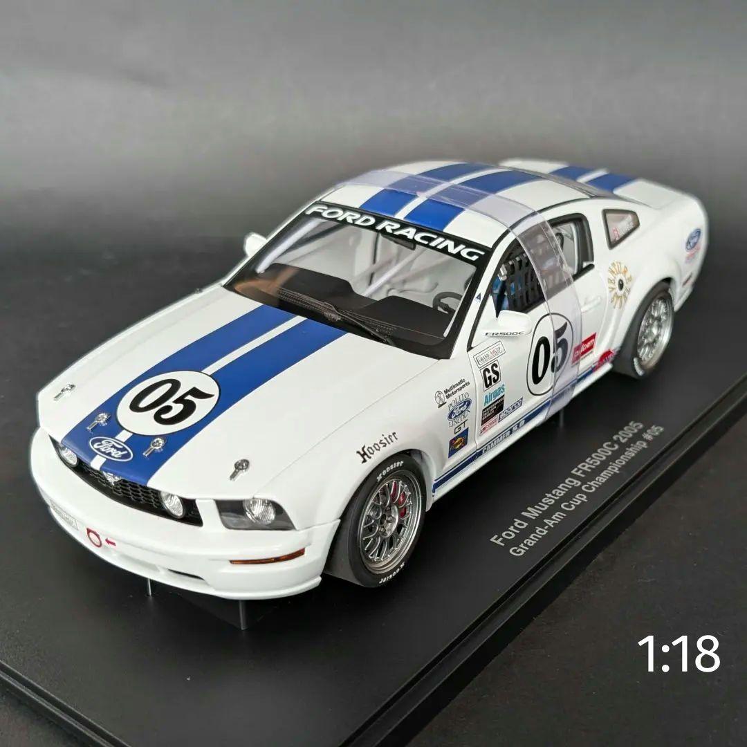 オートアート 1/18 フォード マスタング FR500C 2005 #5 1:24 AUTOart Slot Racing - Ford Mustang FR500C 2005 Grand-Am