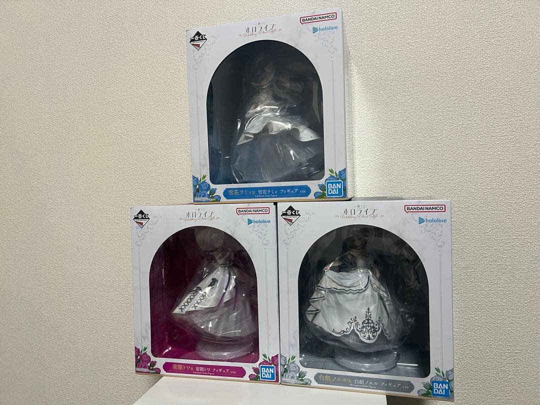 【新品未開封】一番くじ　ホロライブ　フィギュア3体セット　ノエル　トワ　ラミィ ホロライブ一番くじ買取超強化！# 宝鐘マリン #白銀ノエル #常闇トワ
