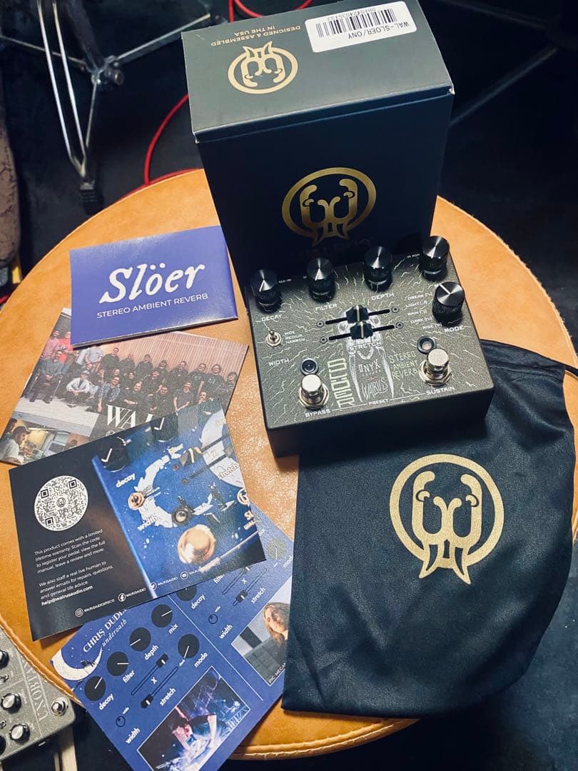 ジャンク扱い WALRUS AUDIO Slöer Ambient Reverb Slöer Stereo Ambient Reverb