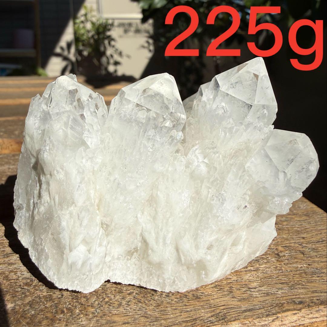 覚羅　キャンドルクォーツクラスター　自立　透明感　225g 水晶　天然石③ 楽天市場】キャンドルクォーツ 水晶 クラスター ブラジル 産 約136g