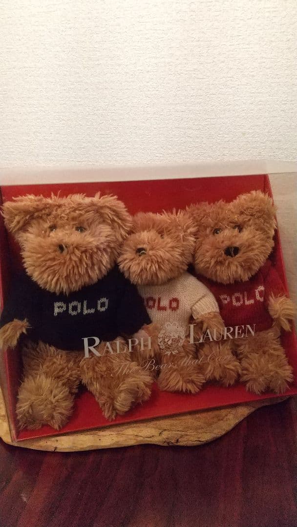 ラルフローレン ぬいぐるみ POLO RALPH LAUREN - ポロラルフローレンベアぬいぐるみ (大)の通販 by
