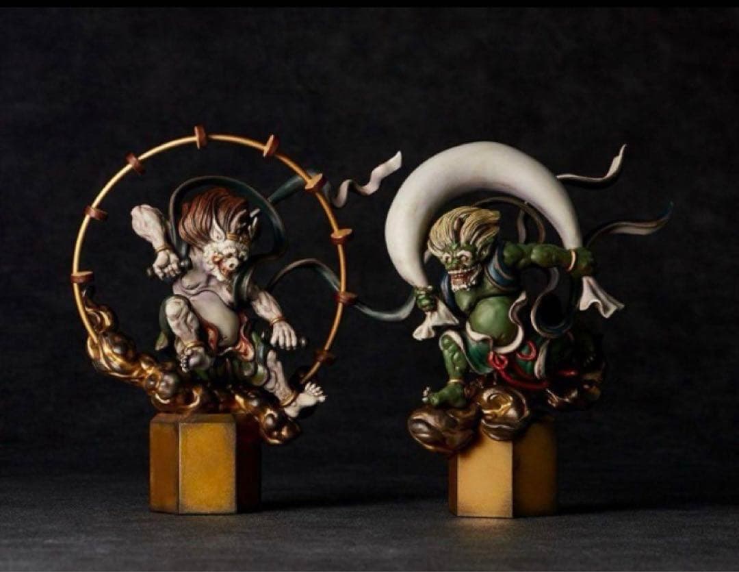 海洋堂　風神雷神「日本、美のるつぼ」限定 特別展「日本、美のるつぼ」限定 大本山 建仁寺公認 風神雷神