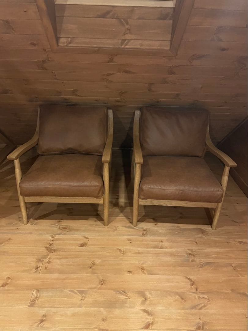 アルネソファ 1人掛けフェザータイプ SLT オーカーブラウン　オットマンセット アルネソファ 1人掛け フェザータイプ | 家具・インテリア通販サイト