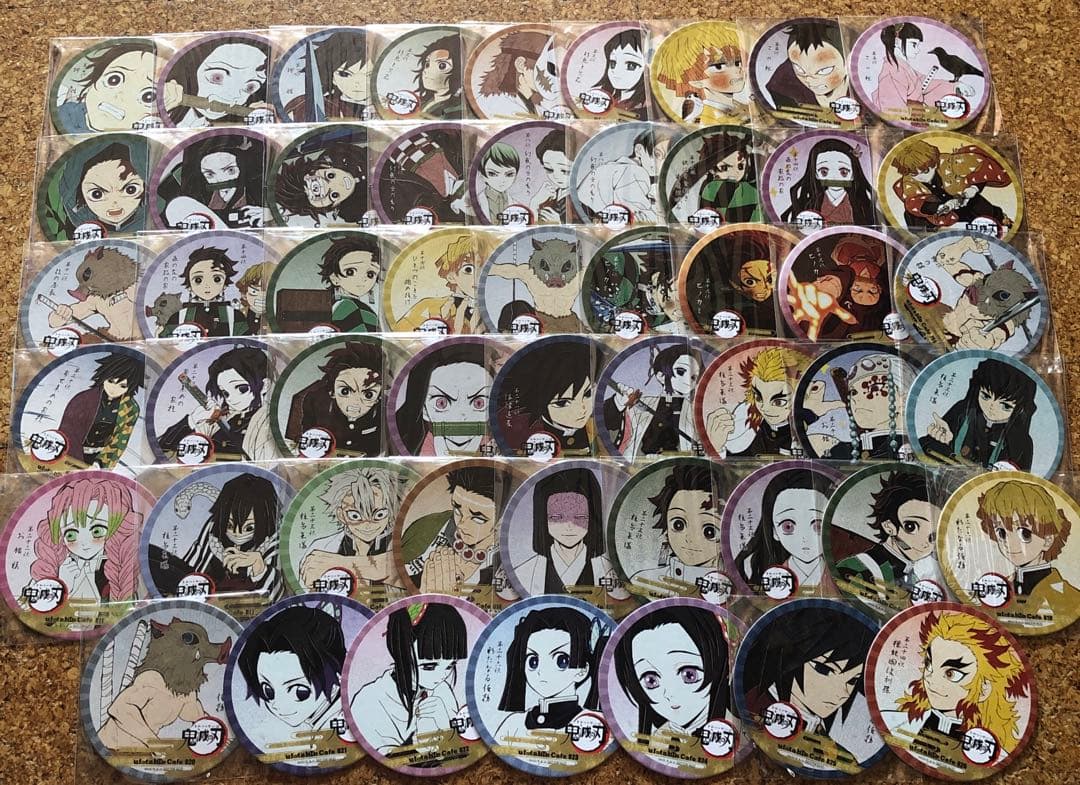 鬼滅の刃　ufotable cafe コースター　一期　立志編〜 Pinterest本日分追加> 2023年10月11日～11月5日の間に開催された