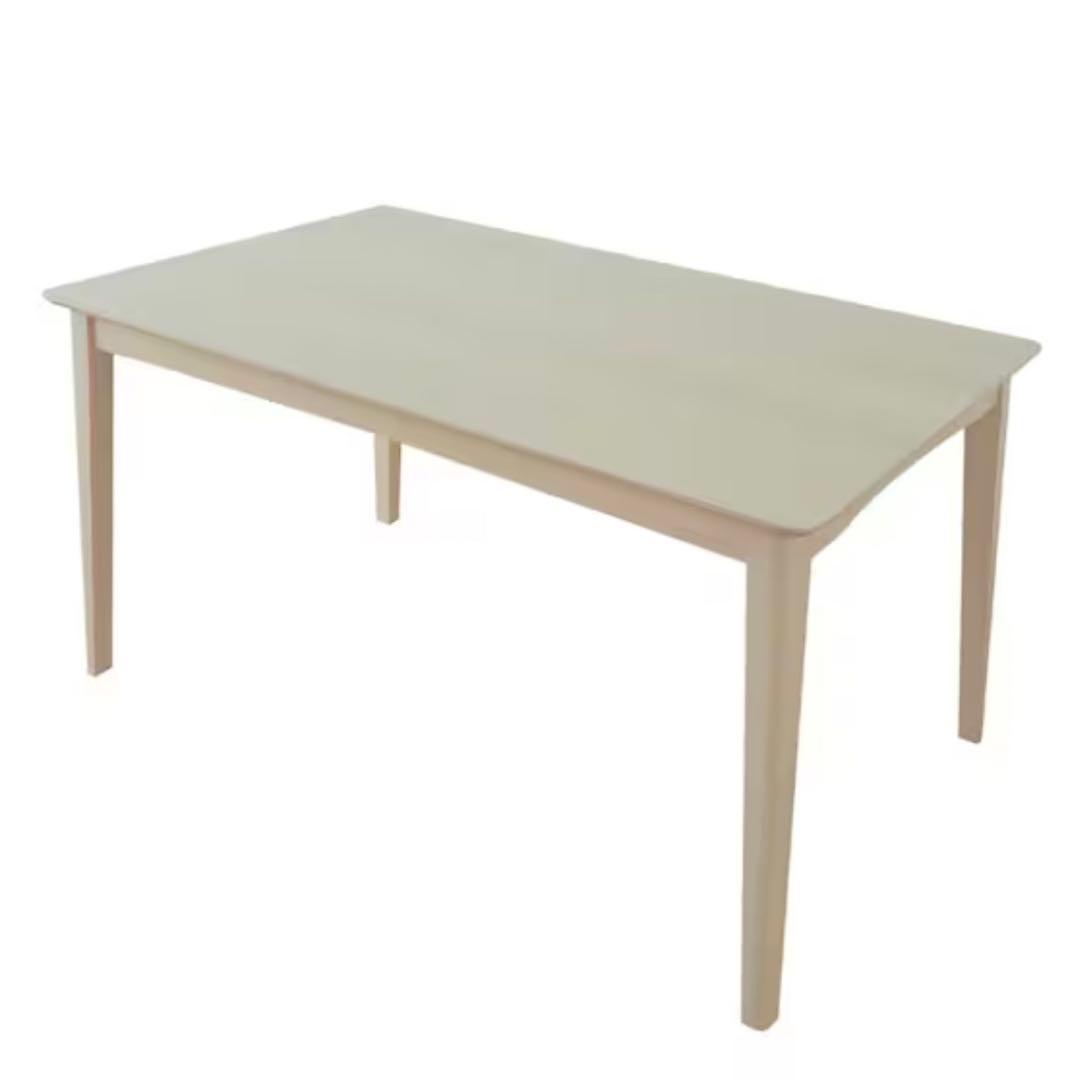 ニトリ ダイニングテーブル 120×75cm ホワイトウォッシュ ダイニングテーブル(スタディーS120棚付き WW) | ニトリネット【公式