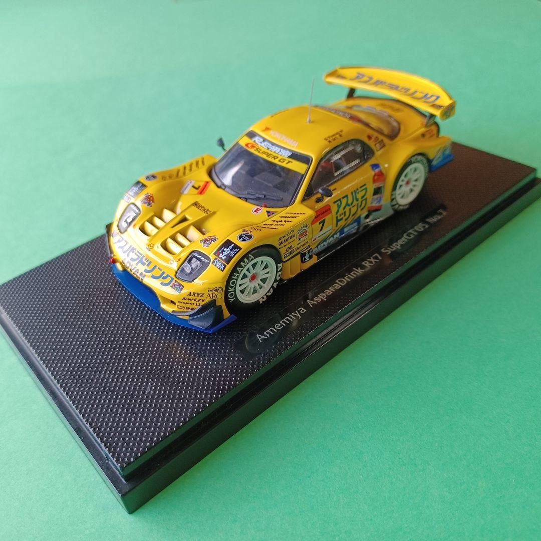 エブロ 1/43 雨宮 アスパラドリンクRX-7 SuperGT 2005 #7 - メルカリ