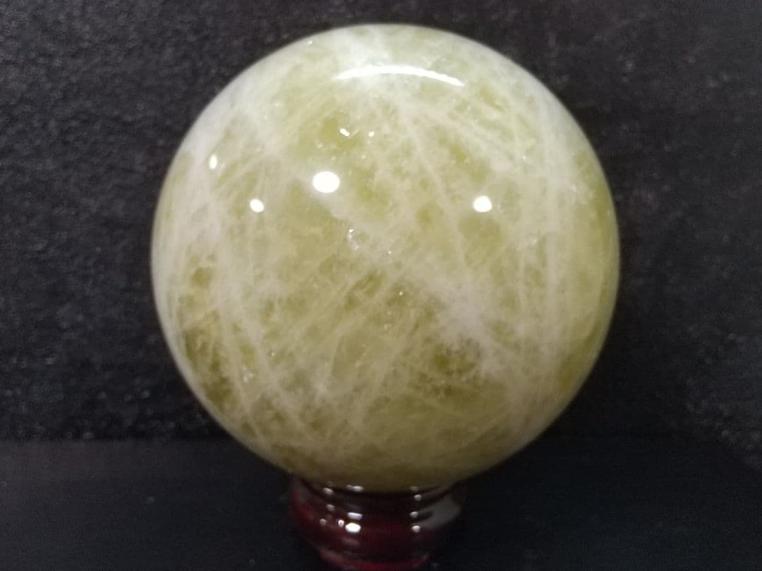 シトリン水晶丸玉(125㍉2.5kg)天然石