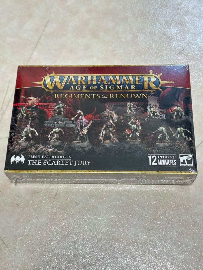 ウォーハンマー エイジ・オヴ・シグマー レジメント・オブ・リナウン ウォーハンマー 91-89 フレッシュイーター・コート 紅き陪審団 エイジ