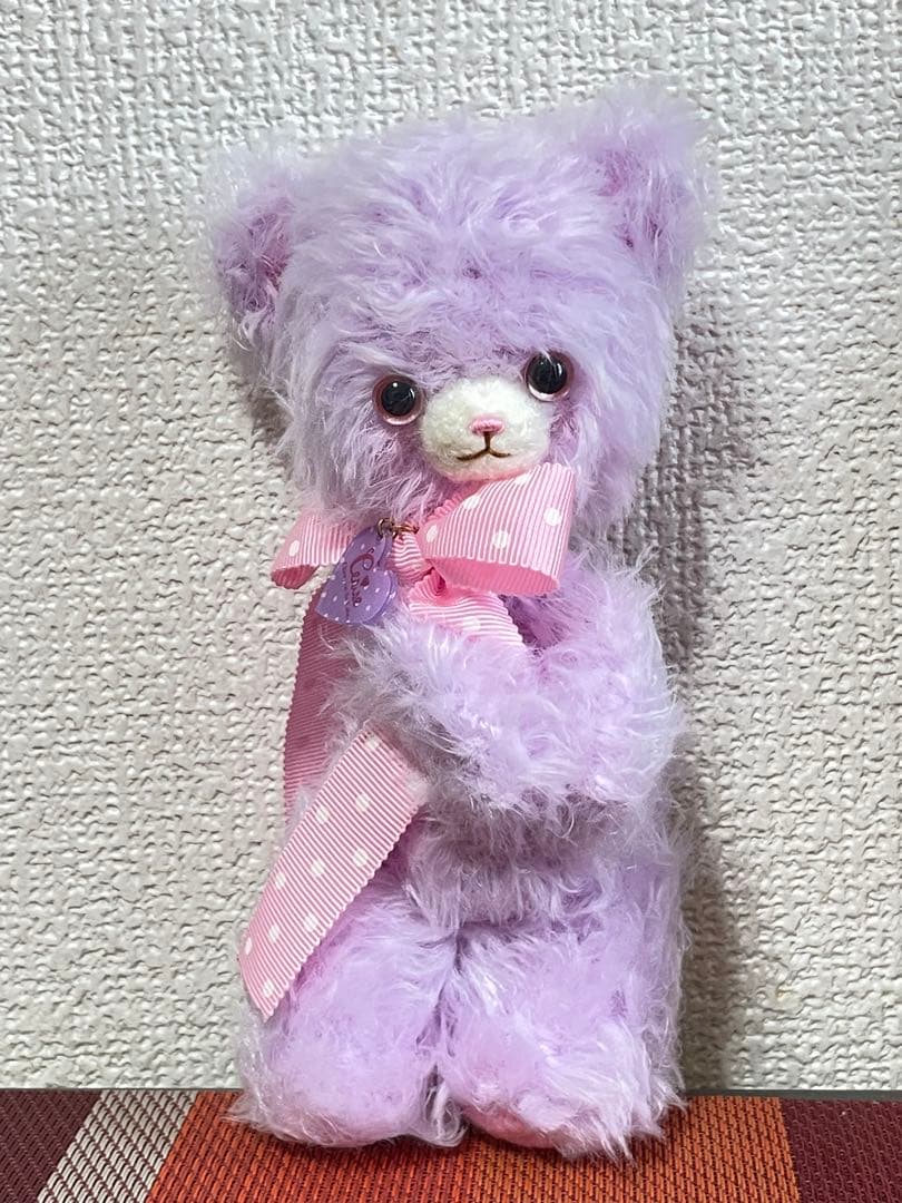 リボンホリック RibbonHolic くま バッグチャーム ぬいぐるみ 一点物 キーホルダー ベアーチャーム くま ぬいぐるみ ふわふわ かわいい