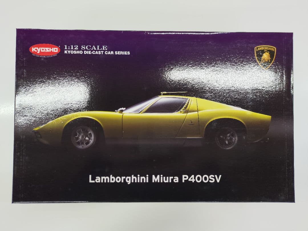 京商 Kyosho Lamborghini Miura P400SV 1/12 Amazon.co.jp: Kyosho Original 1/12 Lamborghini Miura P400S Red