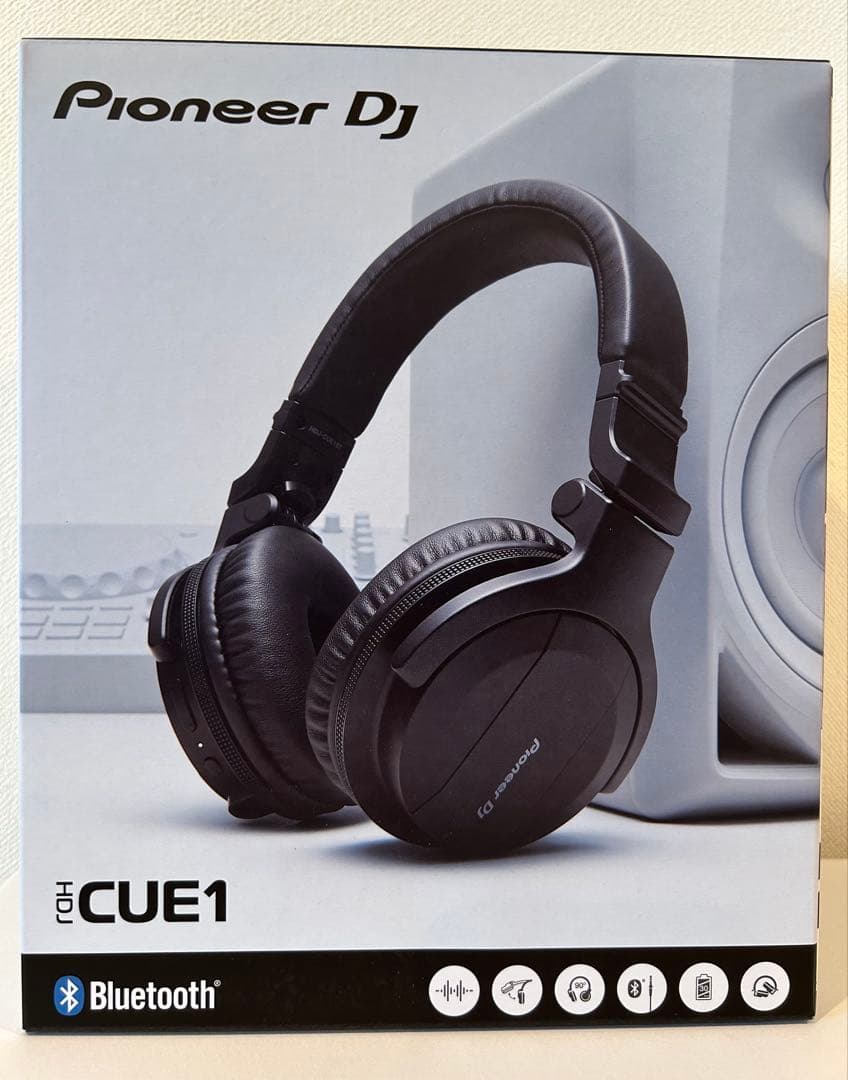 Pioneer DJ HDJ-CUE1BT-K ブラック Pioneer DJ HDJ-CUE1BT-K Wireless Bluetooth DJ Headphones - Black