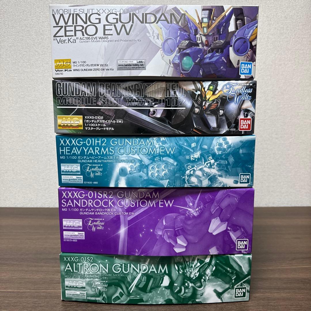 MG ガンダムW EW まとめ売り ガンダムW』ガンダムデスサイズ EW（ルーセット装備）がMGガンプラ化