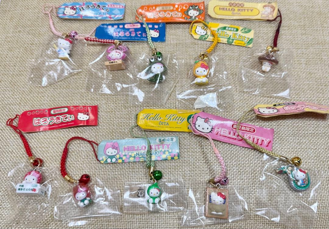 ご当地キティ　九州　10本セット ご当地キティ10個セット 広島 香川 鳥取ほか 限定品 地域限定 サンリオ