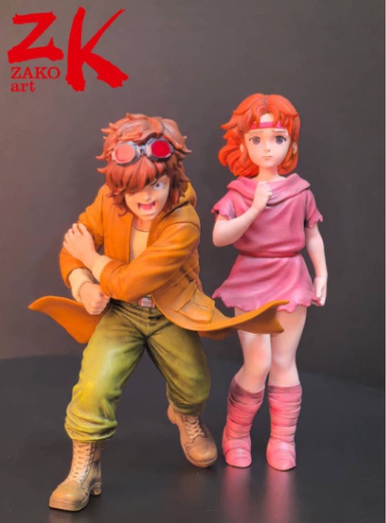レア　北斗の拳 リン&バットセット ZAKO art レジンキャスト フィギュア Amazon.co.jp: 北斗の拳 ハート様 レジンキャスト製 海外版 無版権