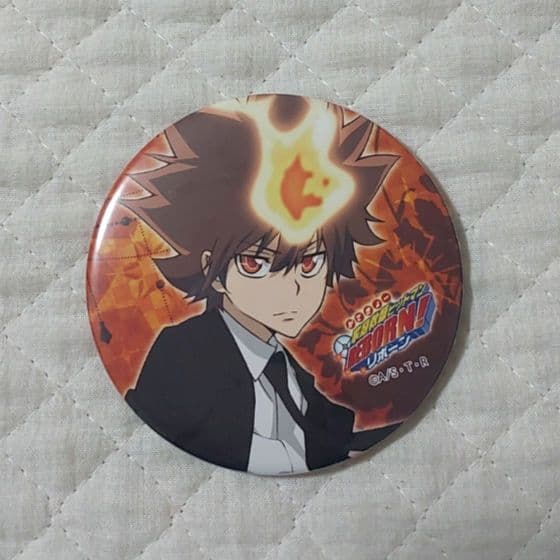 家庭教師ヒットマンREBORN! 缶ミラー 沢田綱吉 ジャンプフェスタ 家庭教師ヒットマンREBORN!』のジャンプフェスタ限定グッズが登場