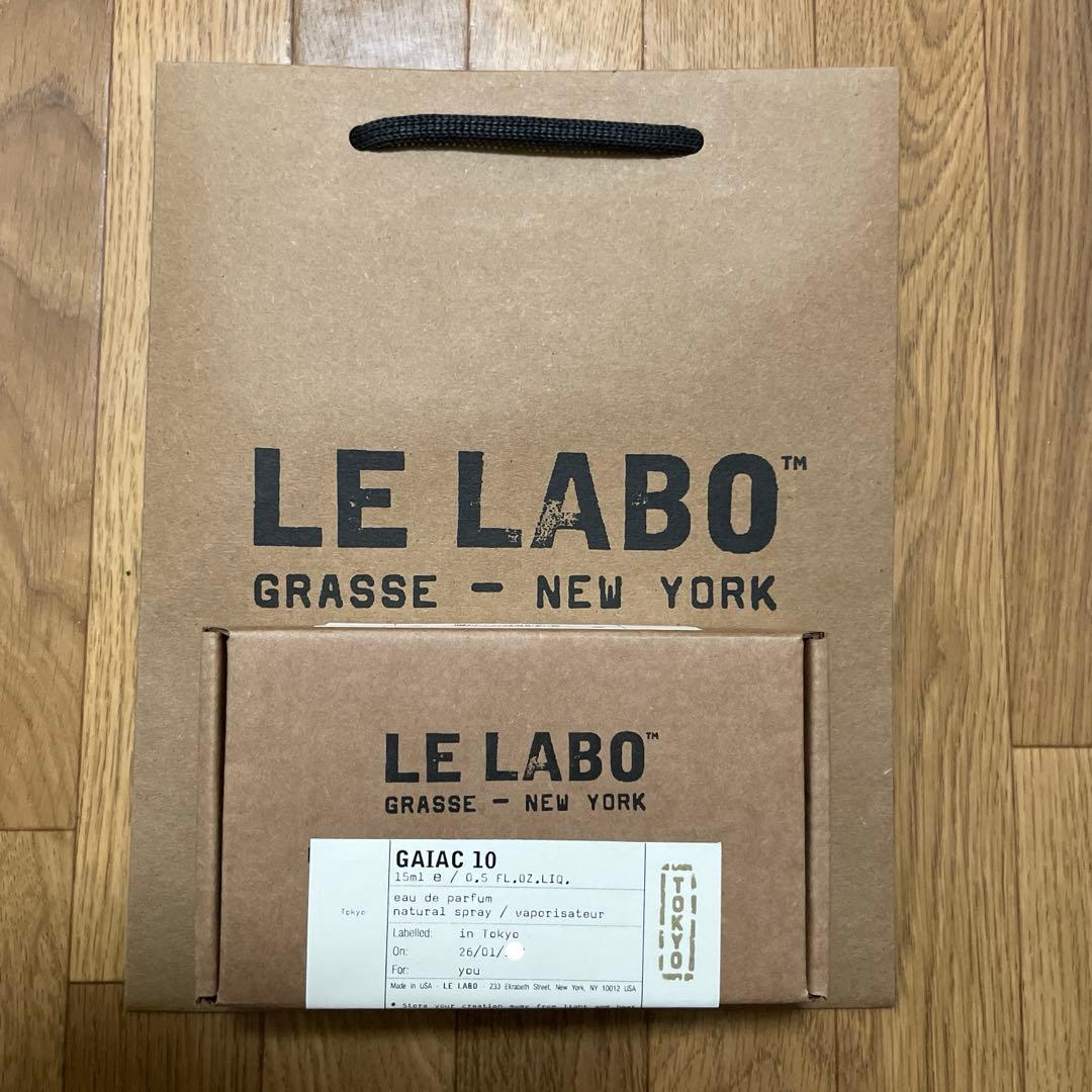 ルラボ　LE LABO Gaiac 10 ガイアック 15ml LE LABO ル ラボ ガイアック 10 GAIAC10 EDP 3mlの通販はau PAY
