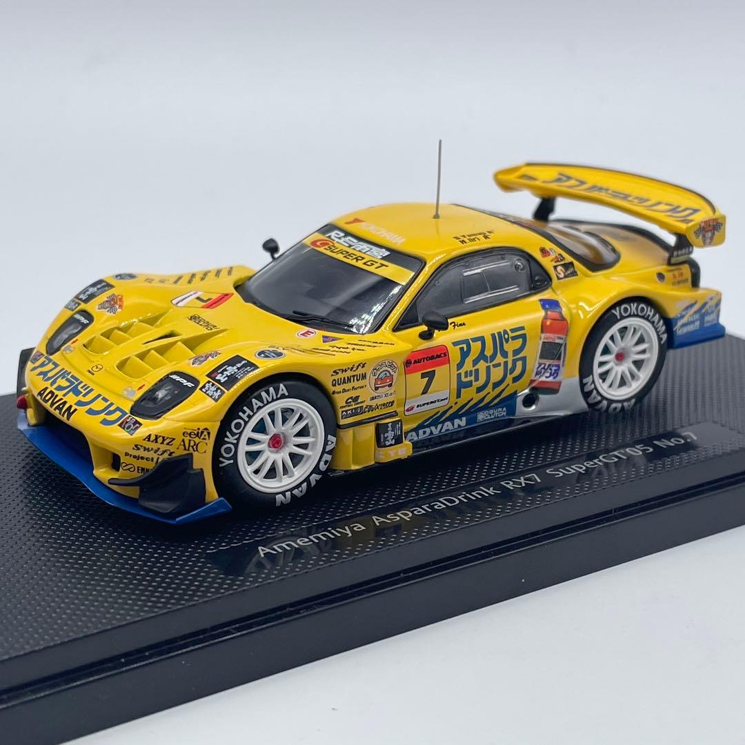 【エブロ】雨宮 アスパラドリンク RX7 スーパーGT'05 No.7 エブロ】雨宮 アスパラドリンク RX7 スーパーGT'05 No.7 - メルカリ