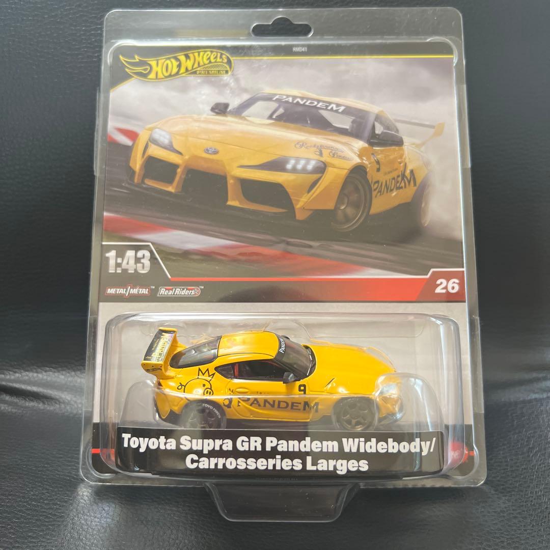 ホットウィール　TOYOTA SUPRA GR PANDEM WIDEBODY COLLECTORS…Feast your eyes on the new Hot Wheels Premium 1:43