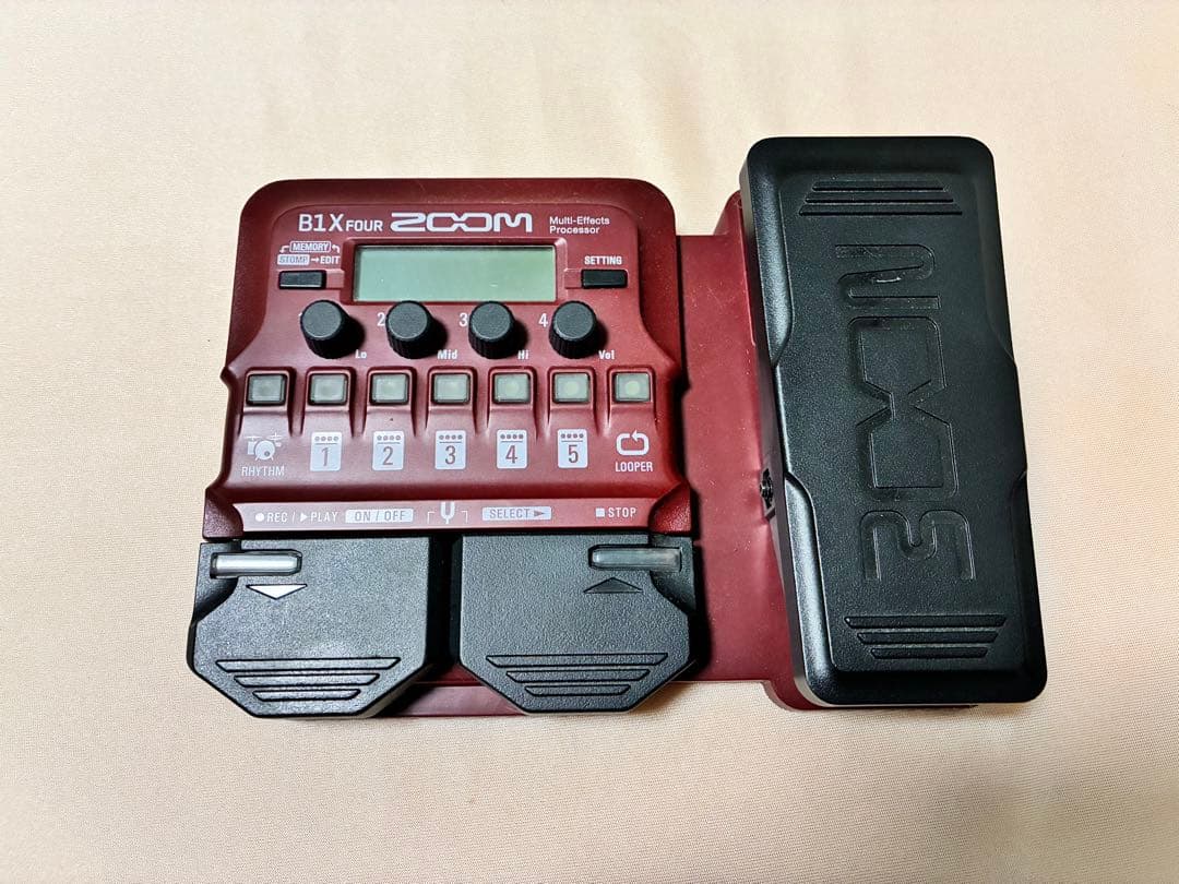 ZOOM B1X FOUR マルチエフェクター マルチエフェクター】話題のZOOM「B1 FOUR/B1X FOUR」を試してみました