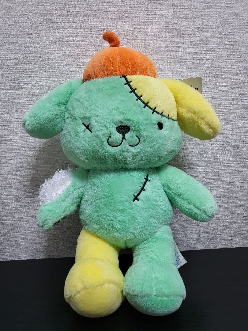 ポムポムプリン✖ビルドアベア　ゾンビぬいぐるみ 2024 Build-A-Bear HeLLO KiTTy Zombie Halloween POMPOMPURIN Plush