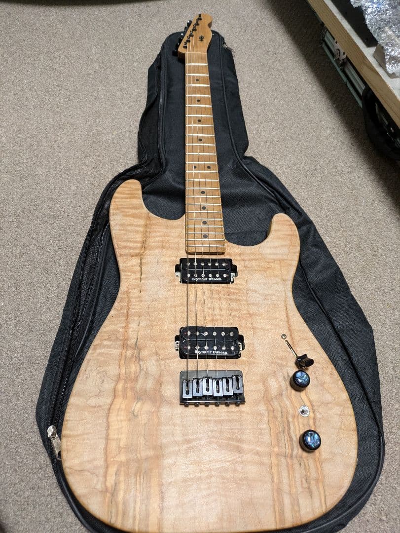 Warmothネック+MJTボディ コンポーネントギター SOLD Warmoth - Korina Musiclander - SPOON - MJT・Warmothのボディや