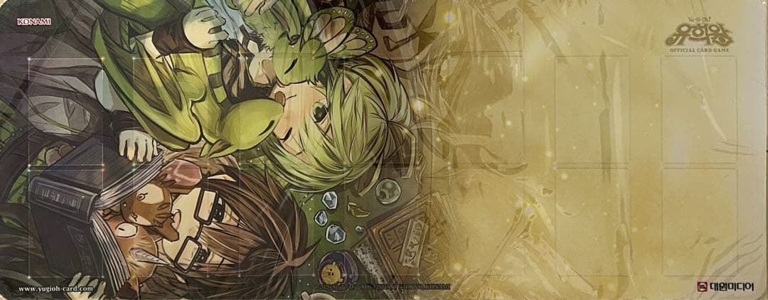 【韓国限定】精霊術の使い手　ウィン&アウス　プレイマット　霊使い　プレマ 精霊術の使い手【プレイマット】 販売ページ｜遊戯王カード通販｜メル