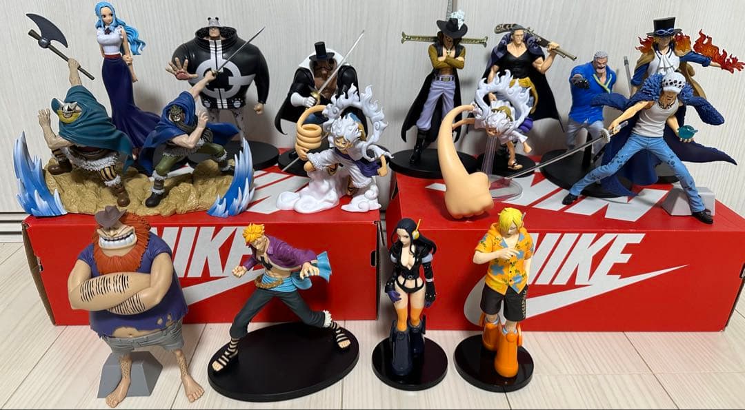 ワンピースフィギュアまとめ売り　箱無し　16体セット ワンピース フィギュア 箱なし」の買取実績・相場-フィギュア買取なら