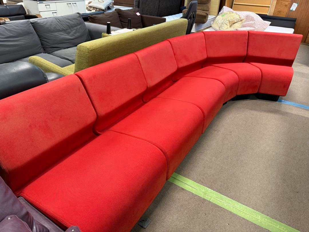 ６点セットハーマンミラー　ビンテージ　モジュラーシーティング　ソファ Herman Miller ハーマンミラー モジュラーシーティング セパレート 2P