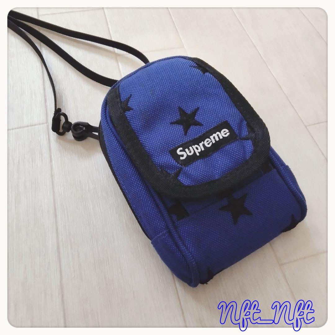 Supreme　ミニポーチ　カメラバック　ブルー 中古・古着通販】Supreme (シュプリーム) Camera Bag(カメラバッグ