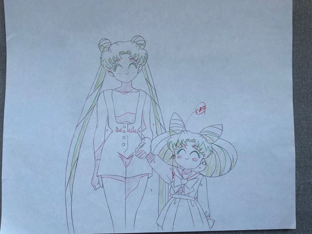 NO BS　美少女戦士セーラームーン　セル画 美少女戦士セーラームーンセル画｜月野うさぎ・火野レイ・水野亜美