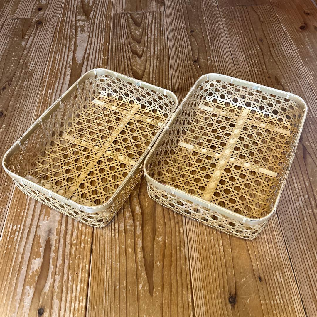 竹細工　カゴ　単品可 sd1_f2746d179701ed41a3c5b2dd78