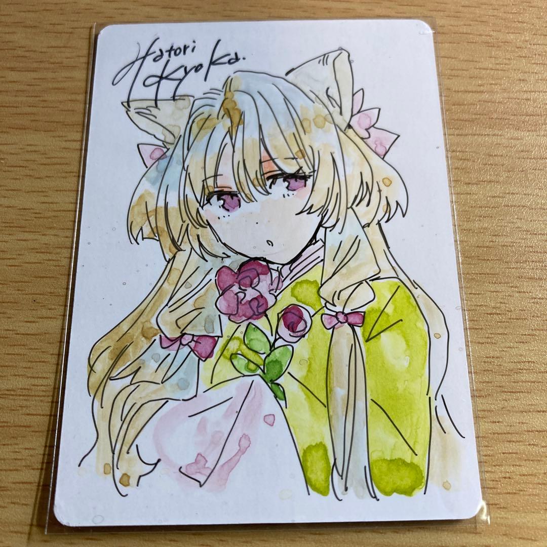 匈歌ハトリ　Limited Collection　直筆スケッチ入りカード　003 匈歌ハトリ Limited 匈歌ハトリ Limited Collection 直筆スケッチ入り