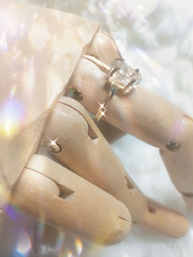 オイルインクォーツ/激レア指輪/世界を制する女王のリング Disney Tangled ディズニー｢ラプンツェル｣【Shining World〜輝く世界