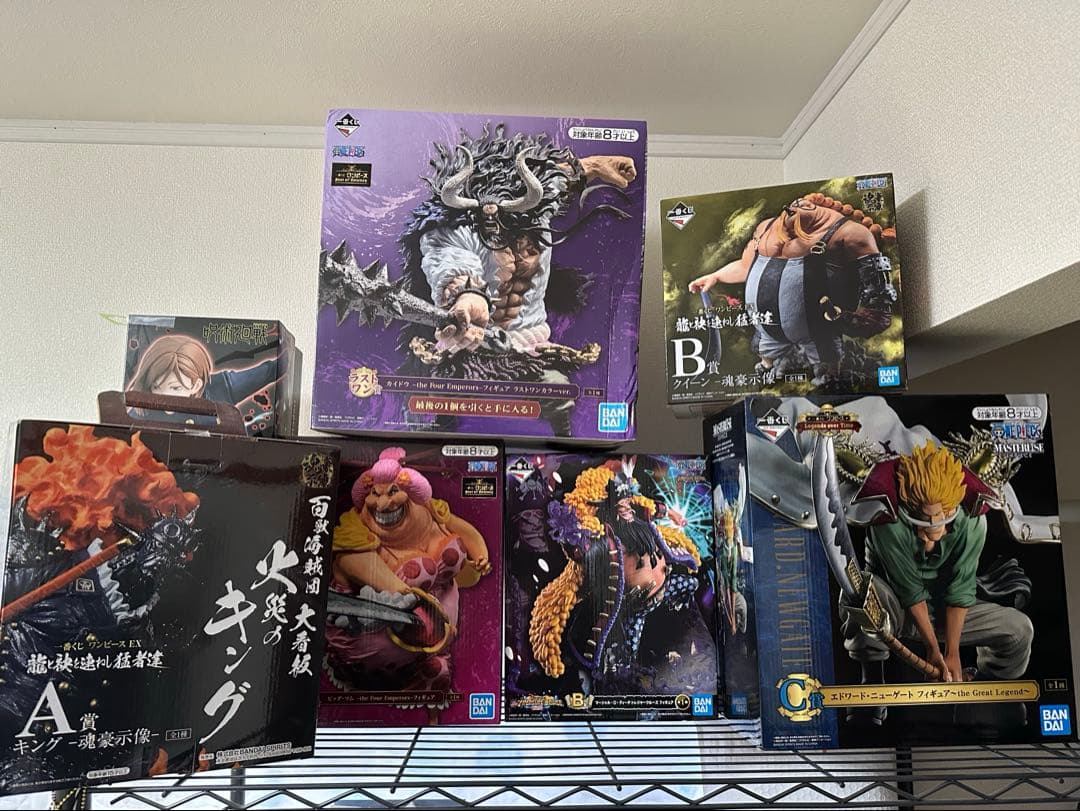 ワンピース一番くじ フィギュア6体セット 即購入OK 早い者勝ち！ 一番くじ ワンピース 伝説の英雄｜一番くじ倶楽部｜BANDAI SPIRITS公式