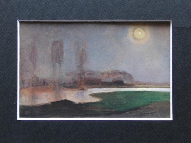 ピート・モンドリアン、『夏の夜』、希少な画集より、新品高級額 ピート・モンドリアン、『夏の夜』、希少な画集より、新品高級額